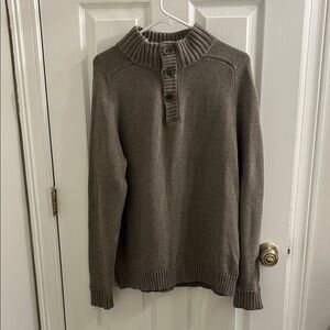 Men's J. Crew Knit Button-Neck Sweater